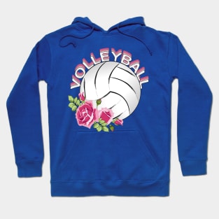 Floral Volleyball Hoodie